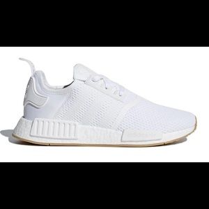 Adidas all white NMD